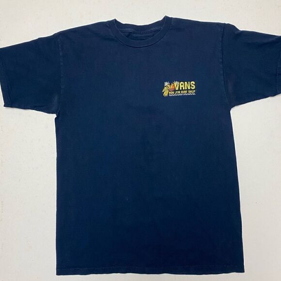 Vans Bundle of 2 Men’s Unisex Graphic Shirts Ron Jon Surf Shop/Fantastic Day SzM - Picture 4 of 15
